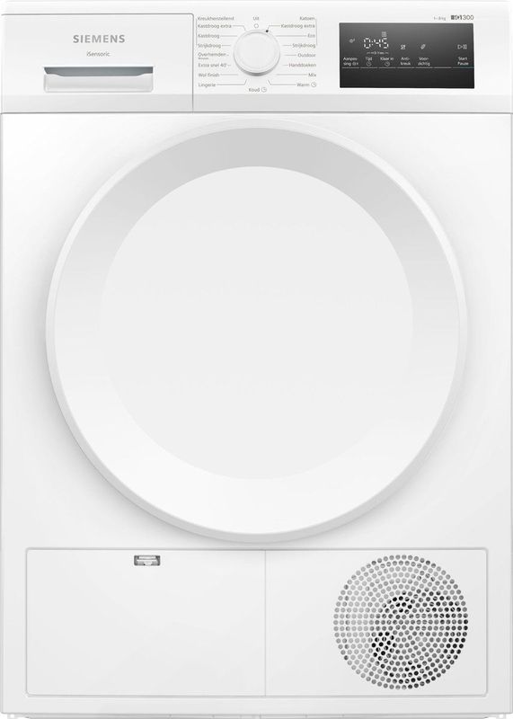 Siemens WT43H00SNL - iQ300 - Warmtepompdroger - 8 kg