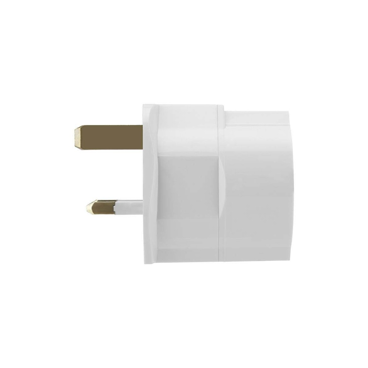 4x Socket Adapter Travel Converter (uk type g til eu)