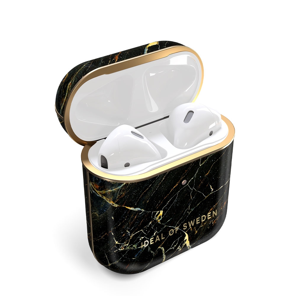 AirPods (1. & 2. Generation) Printed Case Schutzhülle Abdeckung (IDFAPC-49) - Port Laurent Marble