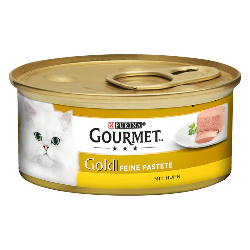 Lot 4 saveurs Gourmet Gold Les Mousselines 48 x 85 g sur bitiba.fr