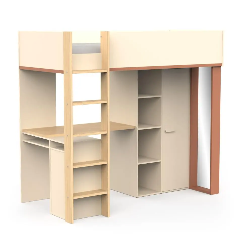 CALICOSY - Hoogslaper CAMILLIA - 104,1x205,9x183 cm