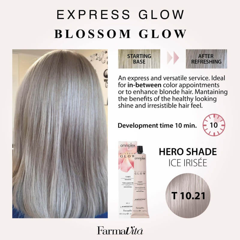Toner T Blossom Glow n°10.11 Cendré 100ml