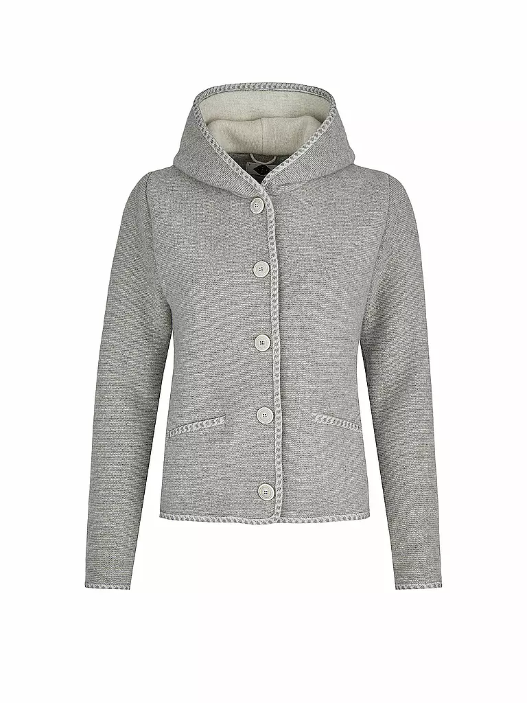STAPF Trachtenstrickjacke MALWINE grau