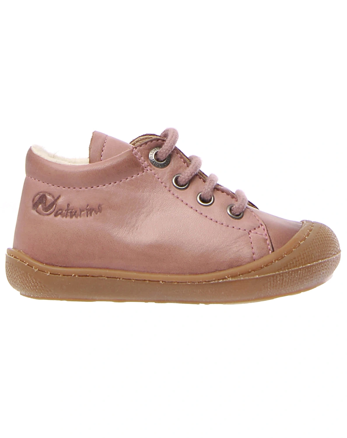 Schnür-Lauflernschuhe COCOON gefüttert in rosa