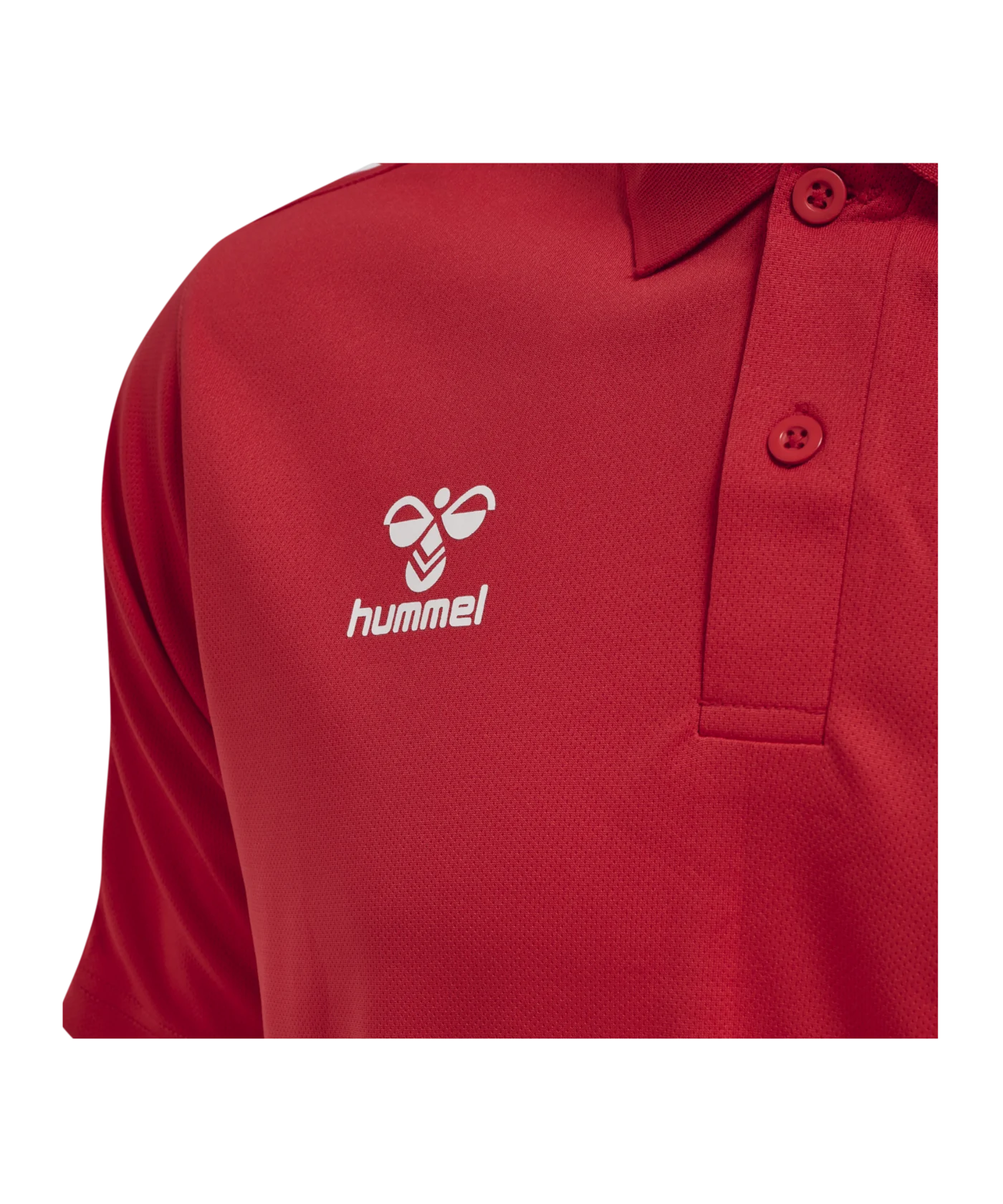 Hummel hmlCORE XK Functional Poloshirt Rot F3062