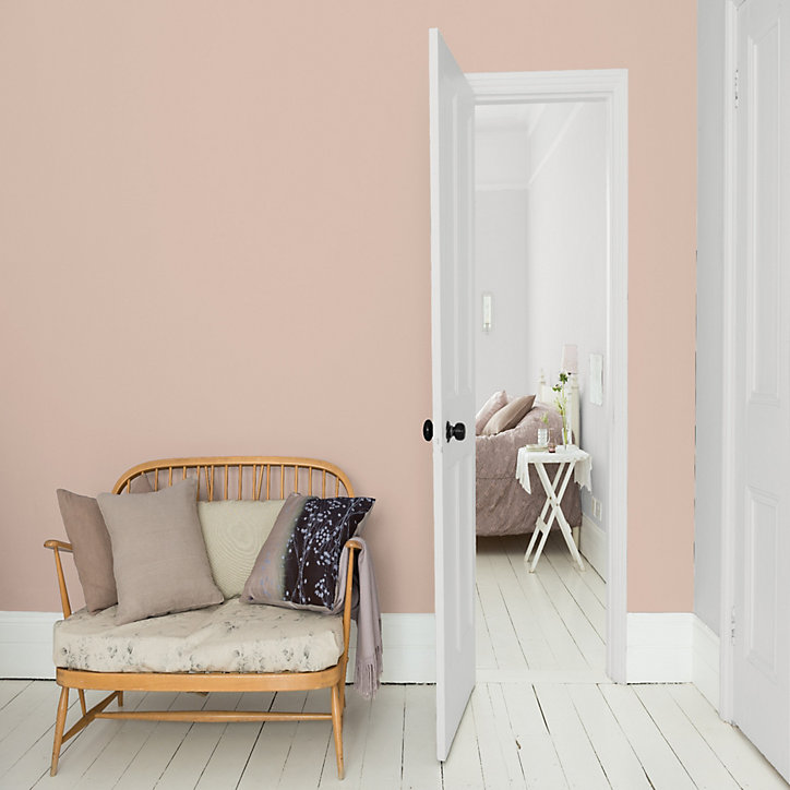 Peinture murs et boiseries Color Resist Dulux Valentine satin beige nude 2,5L