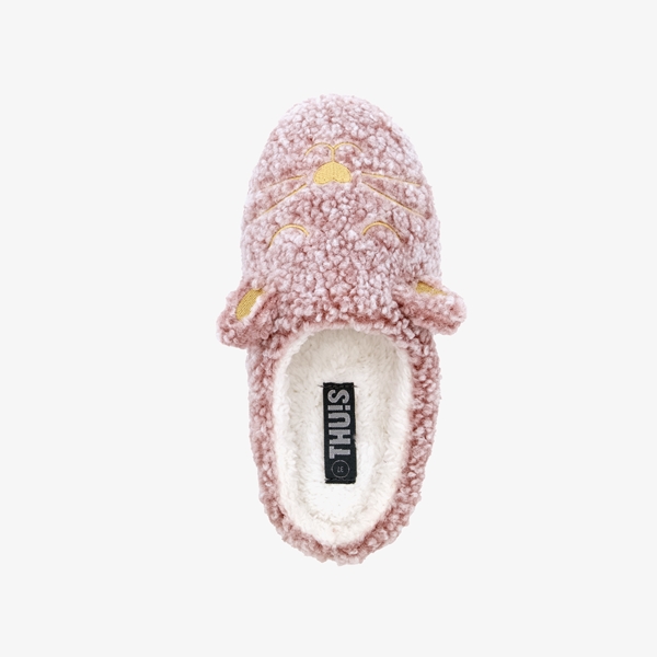 Thu!s dames pantoffels roze konijntje