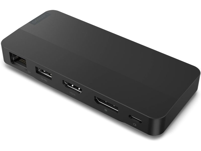 Lenovo Dockingstation USB-C Dual Display Dock USB-C-Reisedock für zwei Displays