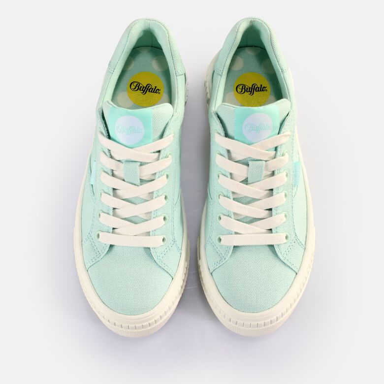 Paired Baskets basses véganes, menthe