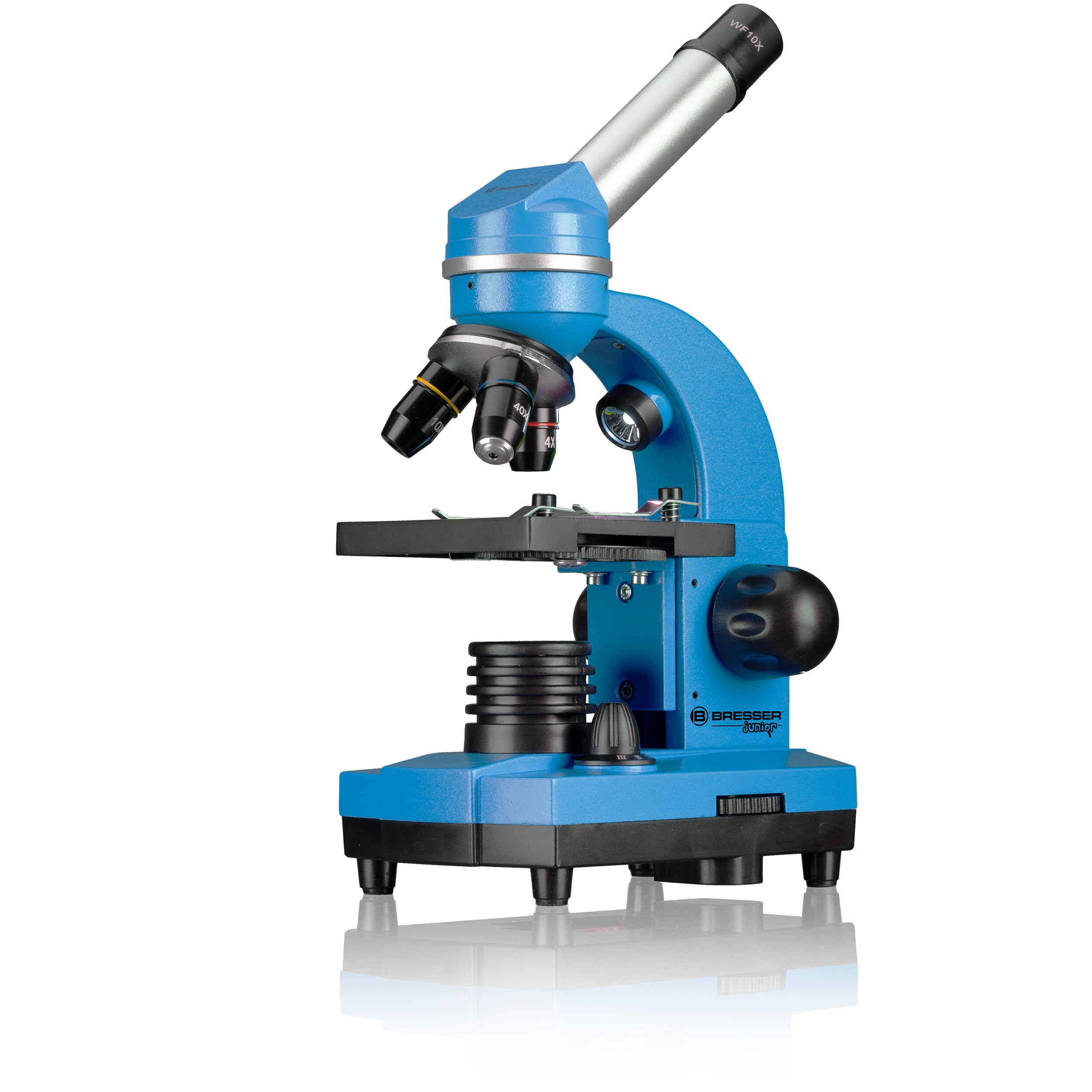 BRESSER JUNIOR Schülermikroskop BIOLUX SEL Farbe: blau