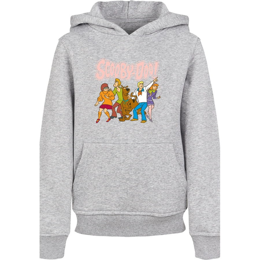 F4NT4STIC Hoodie Scooby Doo Classic Group heather grey