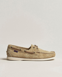 Sebago Docksides Suede Boat Shoe Black