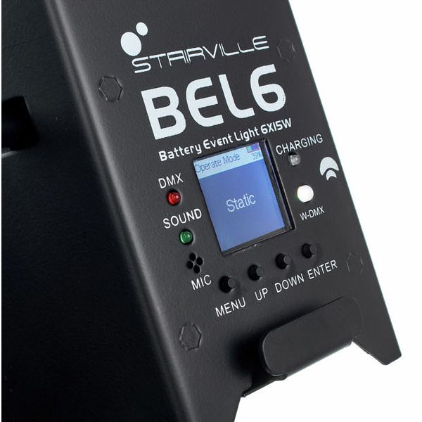 Stairville BEL6 Battery Event Light Bundle