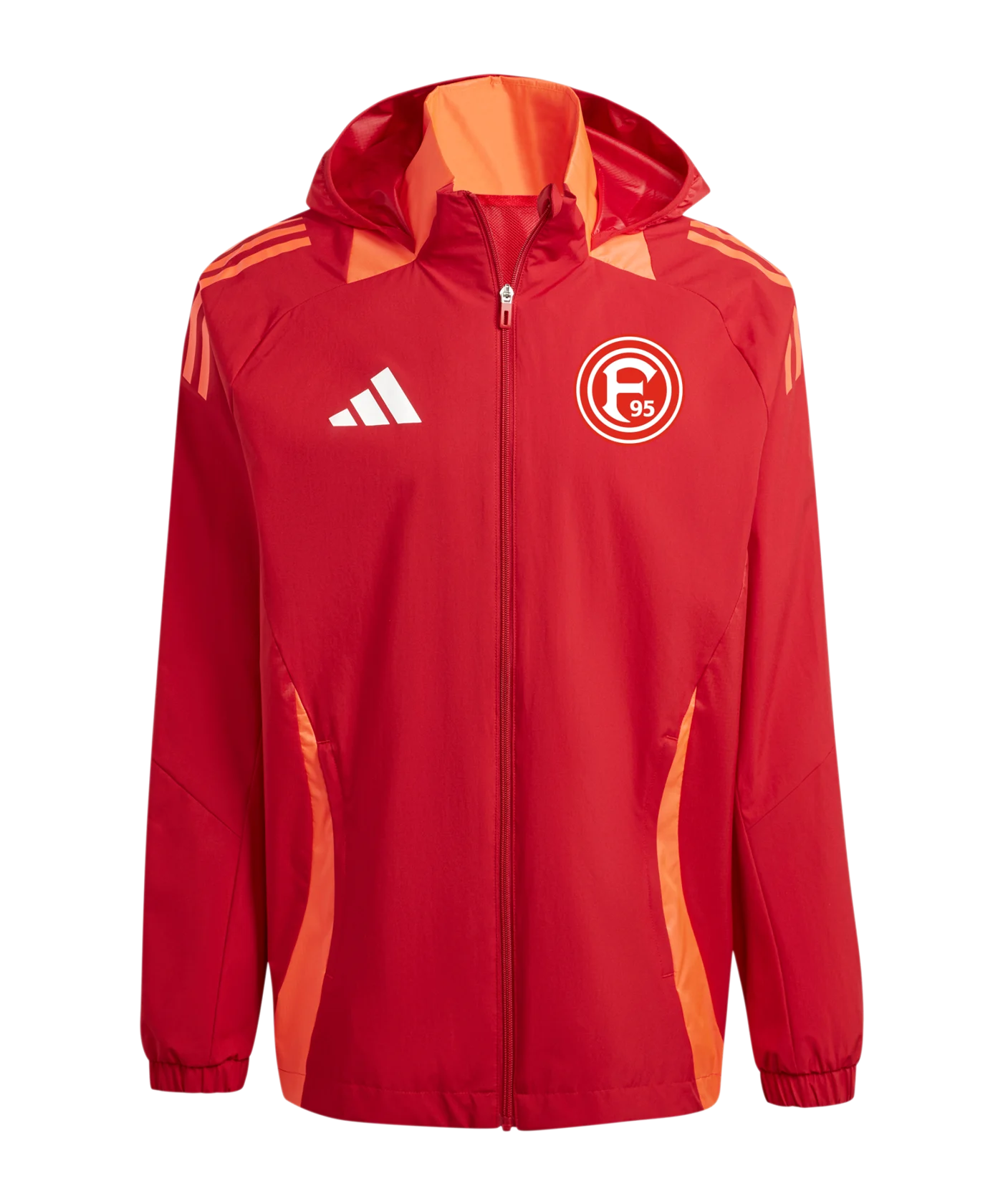 adidas Fortuna Düsseldorf Allwetterjacke Rot