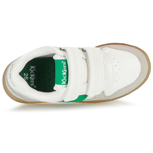 Kickers - KALIDO - Blanc / Gris / Vert