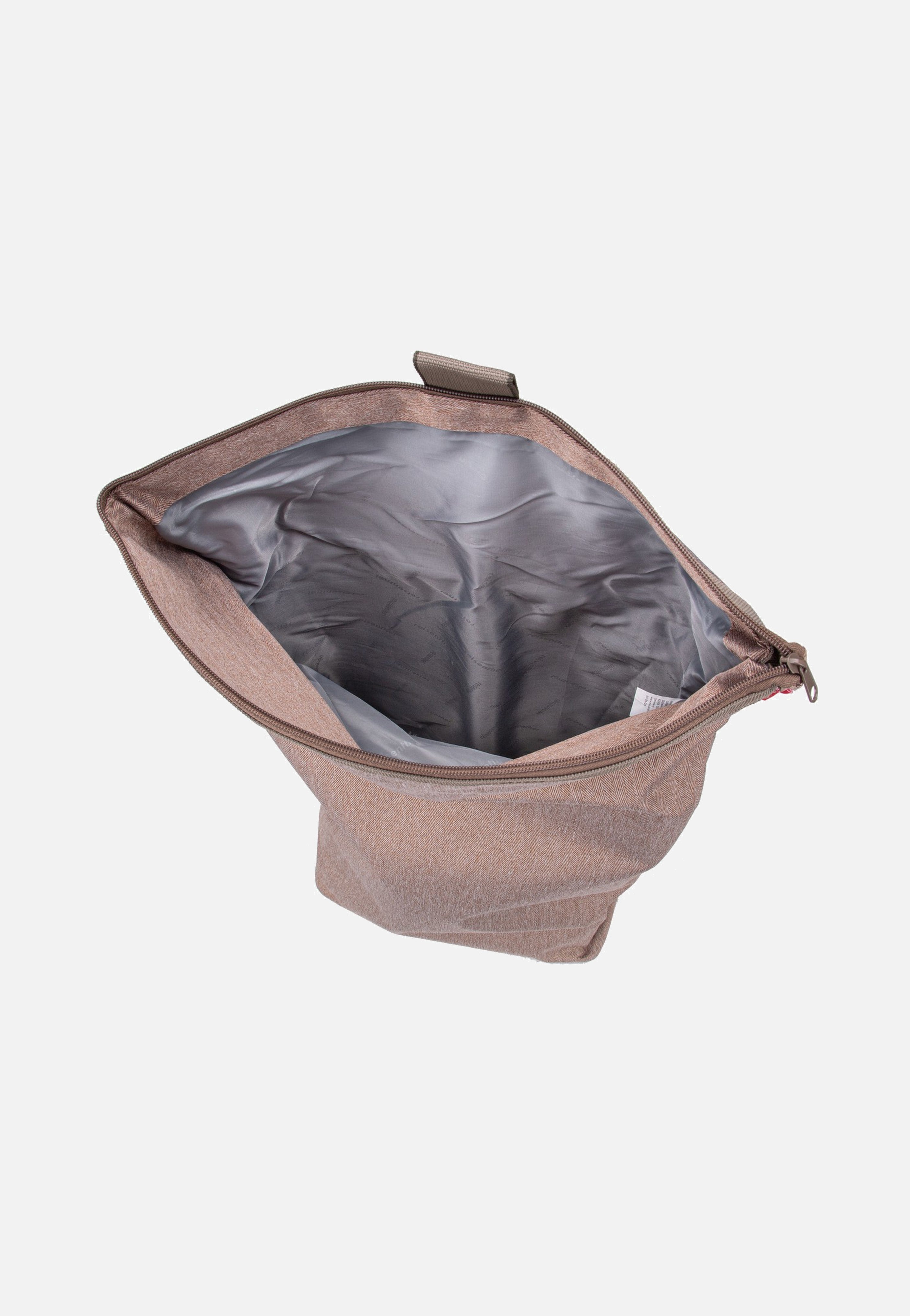 trolley M Herringbone Mokka - Einkaufstrolley