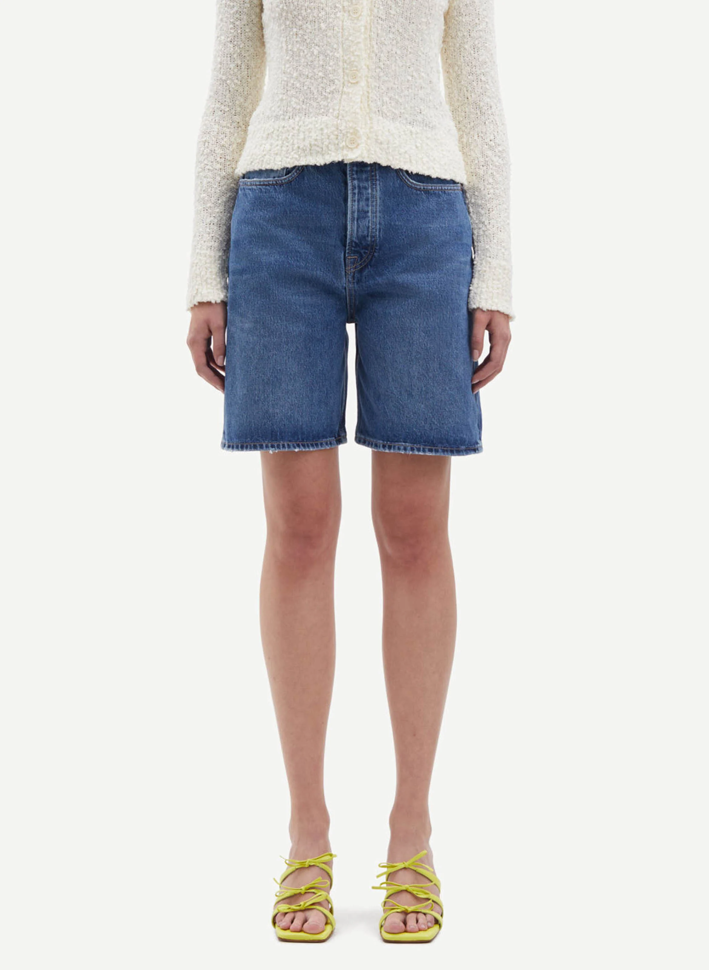 SASHELLY - Short en jean | Bleu