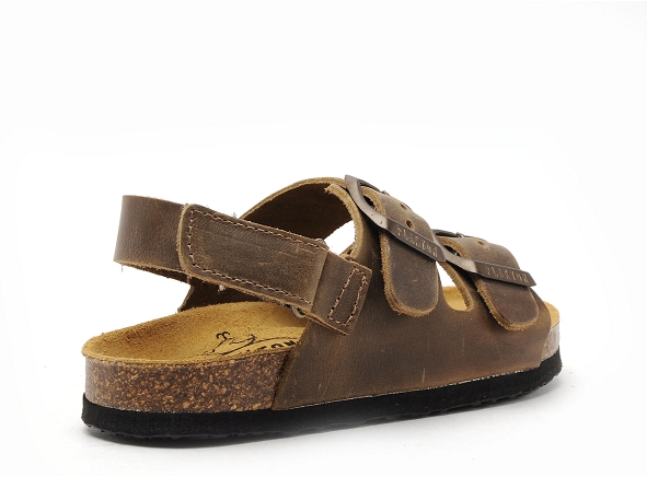 Plakton nu pieds enfant poli 126095 kaki