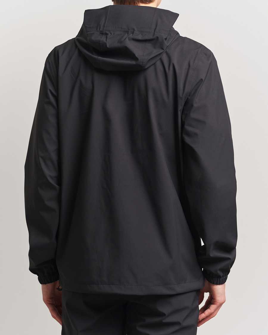 RAINS Suva Hooded Waterproof Jacket Black