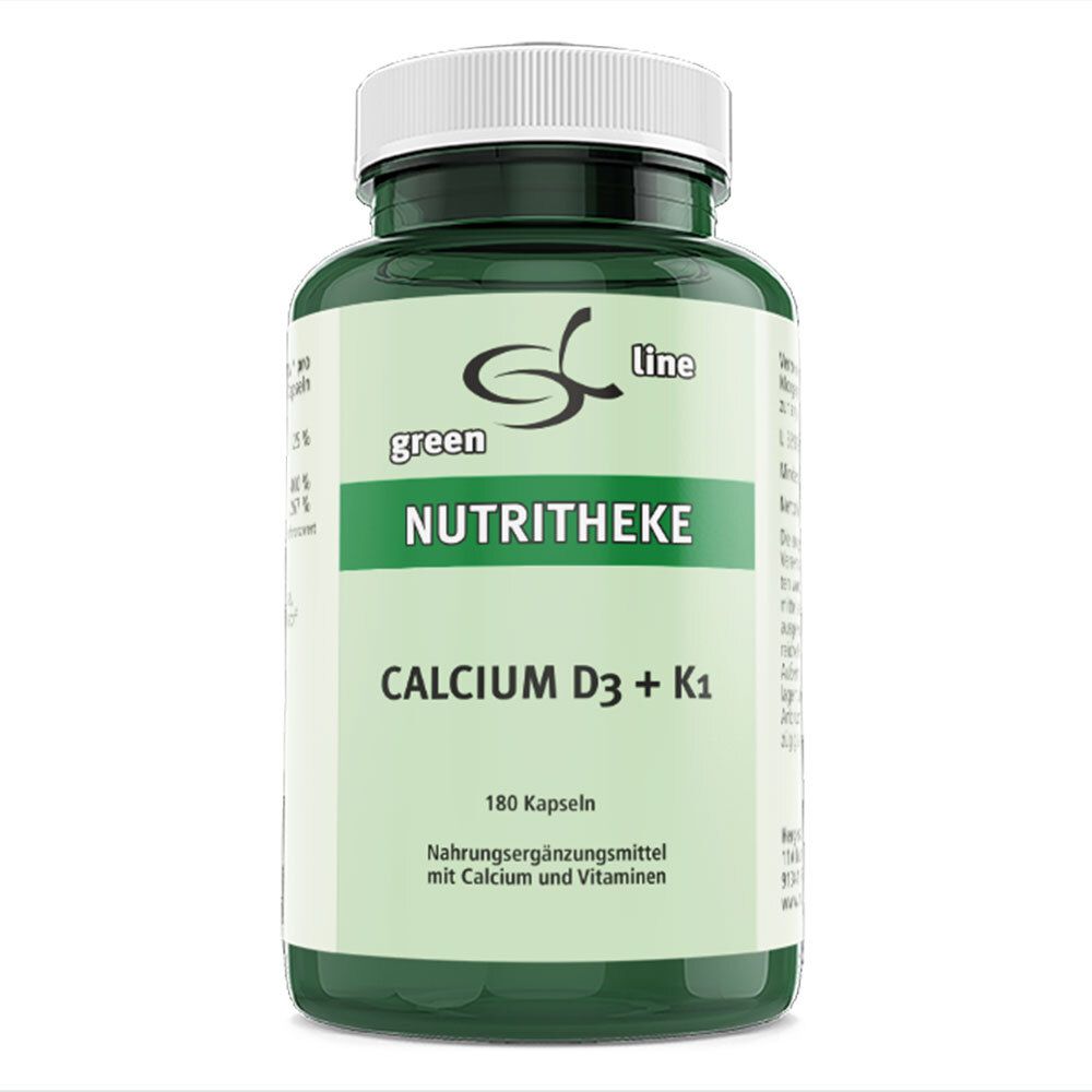 green line NUTRITHEKE Calcium D3 + K3