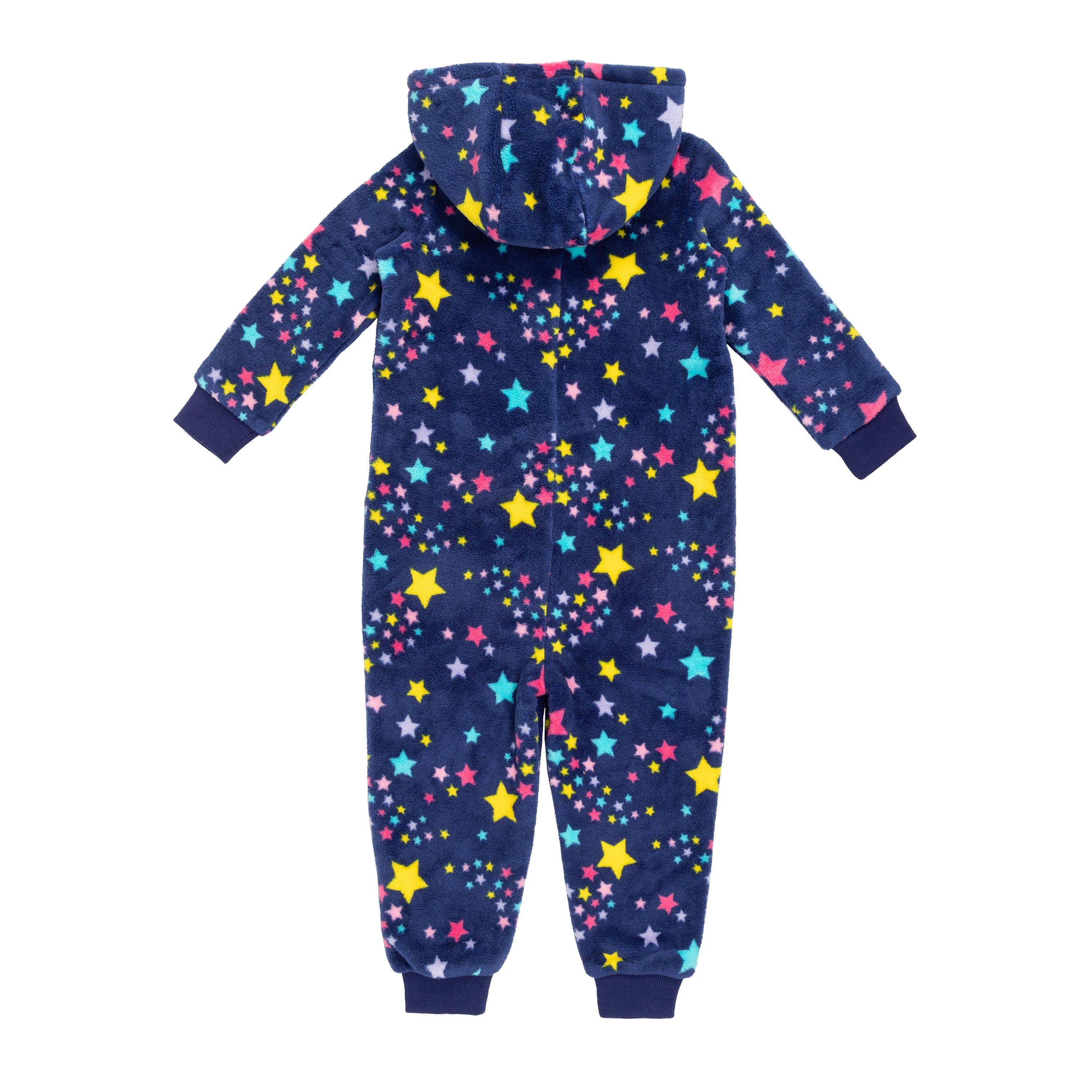 Miso Kids Girls Star Fleece Onesie