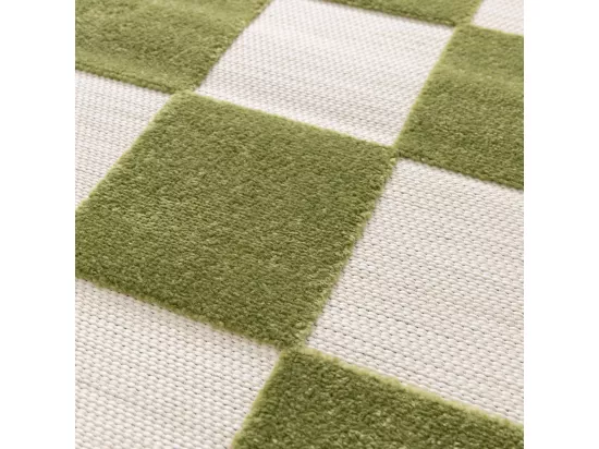Addo – Tapis intérieur et extérieur à motif géométrique - Vert - 160x230cm