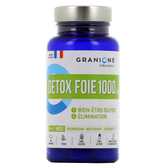 Granions Détox foie : complément alimentaire