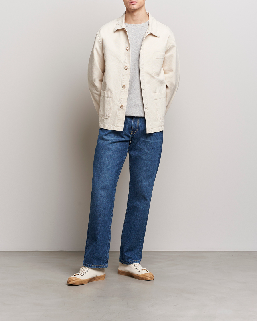 Colorful Standard Organic Workwear Jacket Ivory White