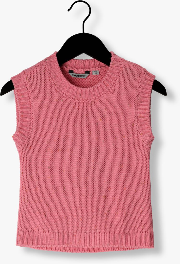 MOODSTREET roze moodstreet spencer knitted spencer