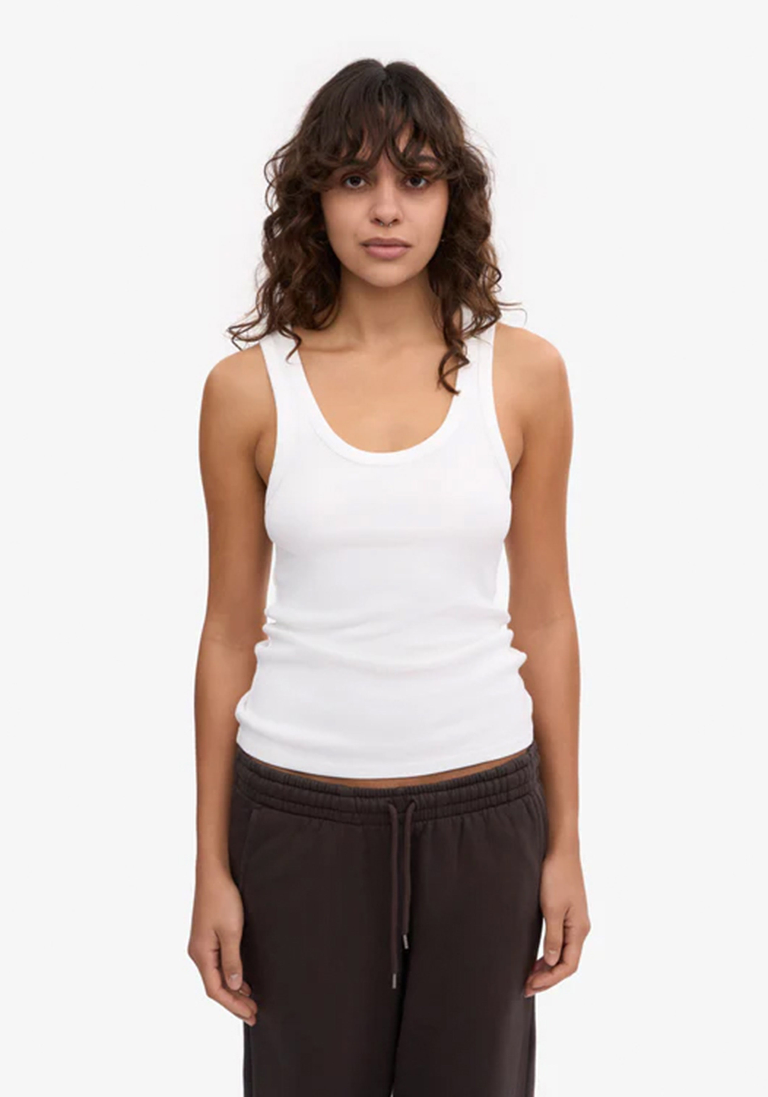 Colorful Standard Damen-Tanktop Optical White