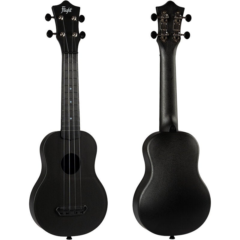 Flight Ultra Travel Series UTS-35 Ink kunststof sopraan ukelele met hoes