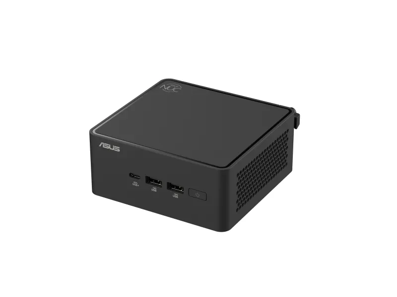 ASUS NUC 15 Pro Tall Kit - Barebone - mini PC 1 x Core Ultra 5 210H / op til 4.8 GHz - RAM 0 GB - Intel Graphics - IEEE 802.11ax (Wi-Fi 6), IEEE 802.11be (Wi-Fi 7), Bluetooth 5.4 - sort
