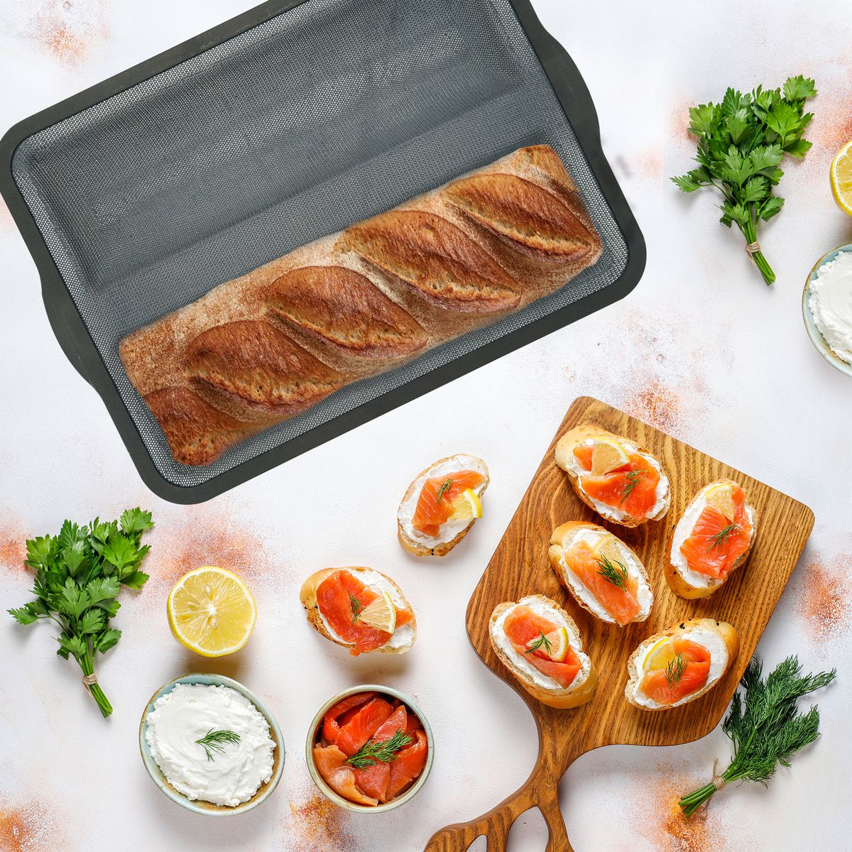 Ensemble 3 ustensiles spécial baguette x Zenker
