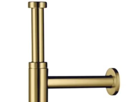hansGrohe Flowstar S designvandlås, poleret guld-optik