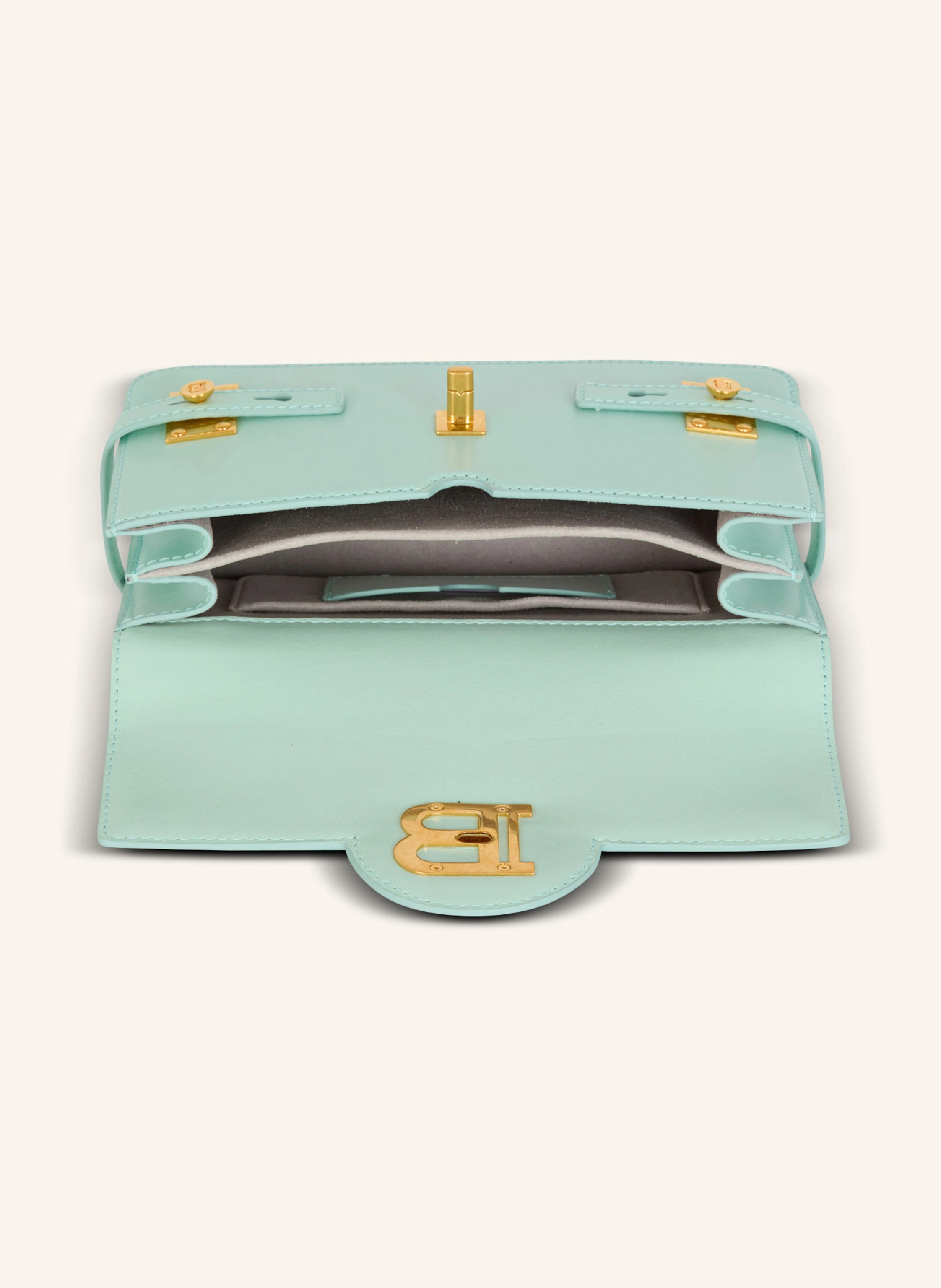BALMAIN Tasche B-Buzz Shoulder 24 aus Kalbsleder