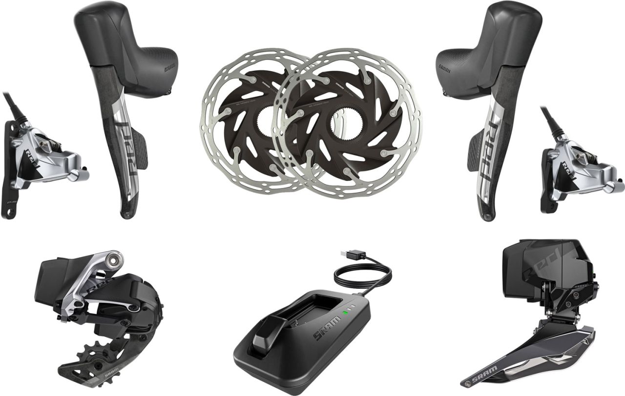 SRAM RED eTap® AXS 2x12-fach HRD FM Centerlock Upgrade Kit kaufen | Bike-Discount