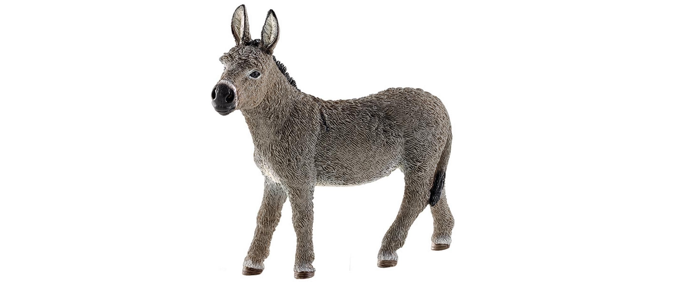 Spielzeugfigur Farm World EselSpielzeug-Tierfigur