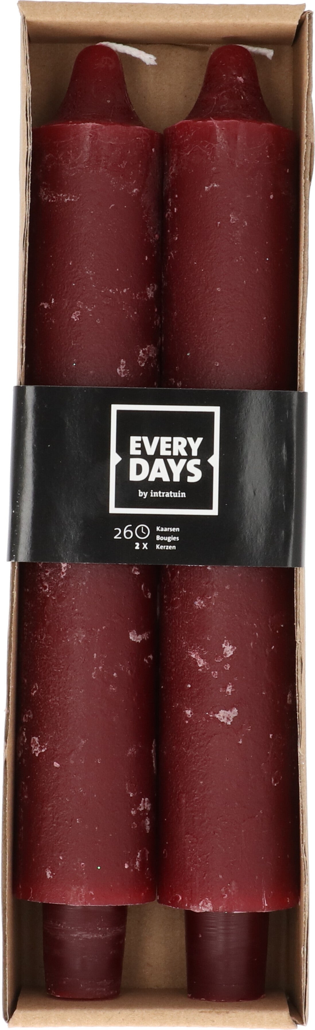 Everydays dinerkaars Rustic bruin 26 uur 2 stuks