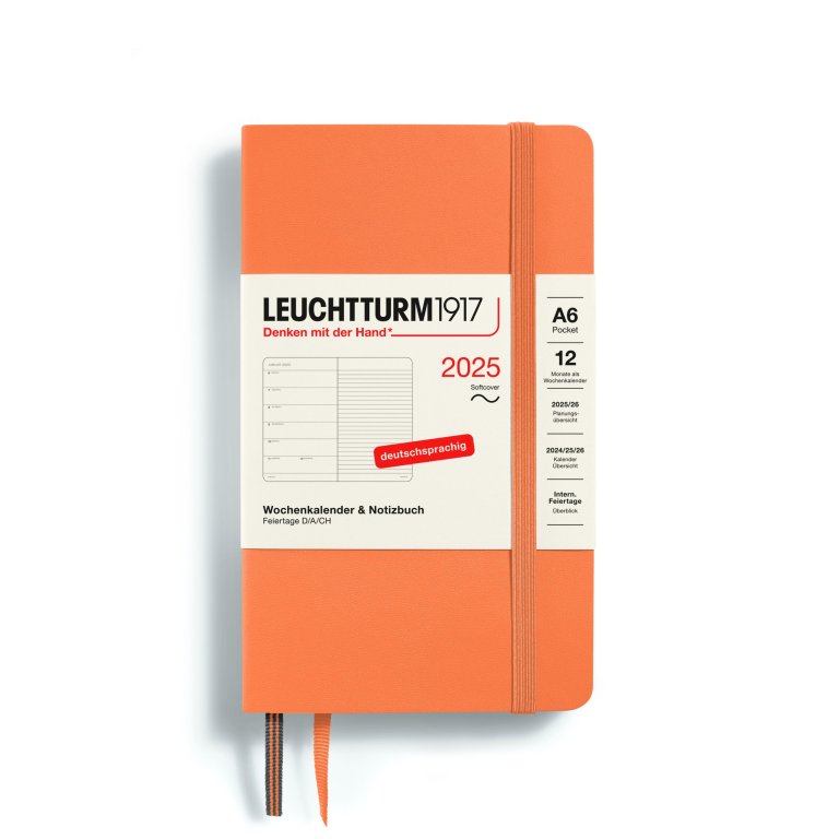 Leuchtturm Wochenkalender & Notizbuch 12 Monate