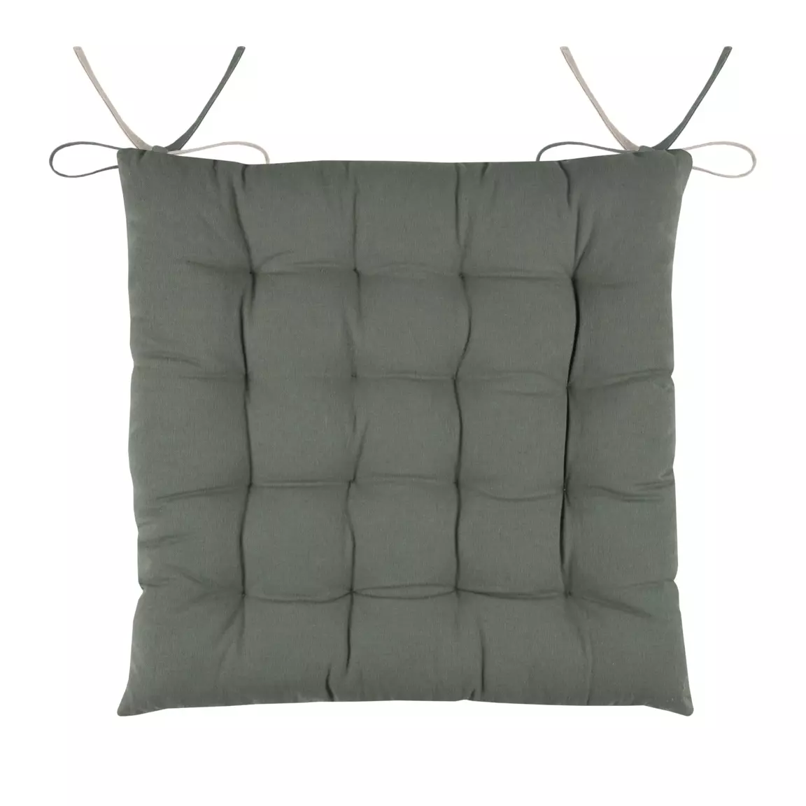 Coussin de chaise carré (40 x 40 cm) Duo Vert