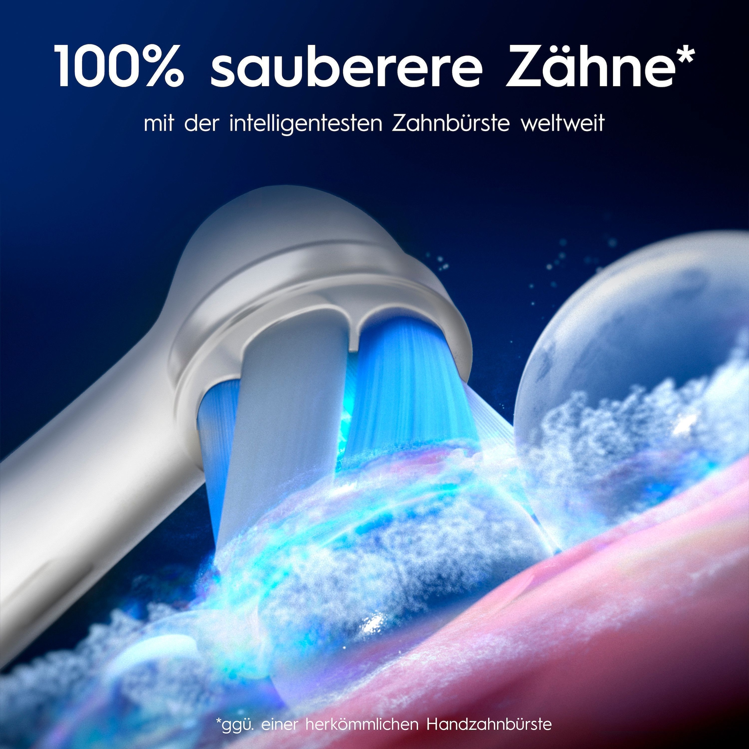 Oral-B Elektrische Zahnbürste »iO 10« 1 Stk. Aufsteckbürsten Magnet-Technologie, iOsense, 7 Putzmodi, Farbdisplay & Lade-Reiseetui