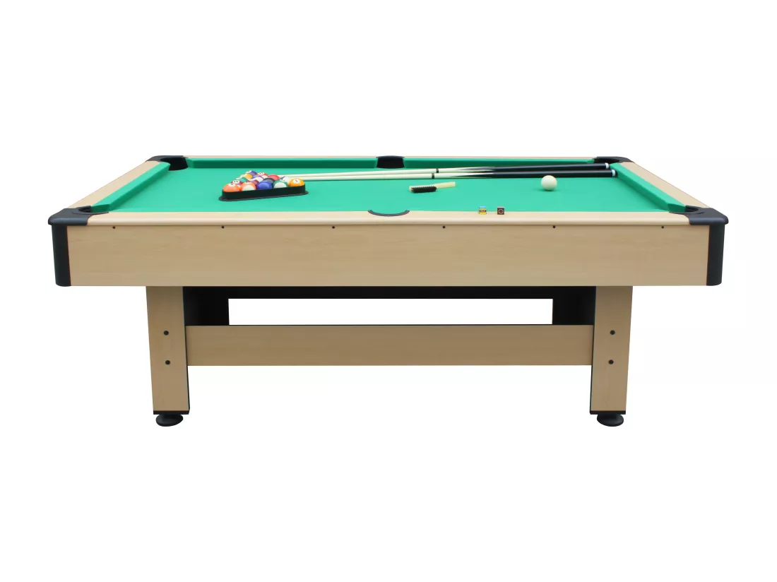 Billard américain pieds réglables + accessoires CHICAGO