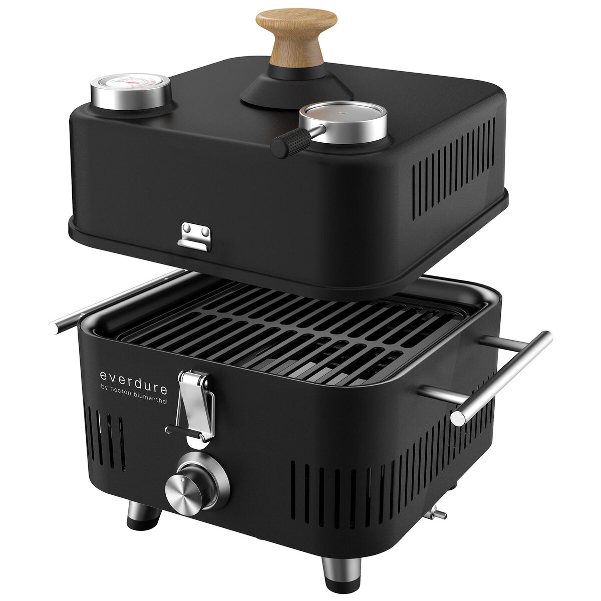 Everdure Cube Proflame 360 gassgrill, svart