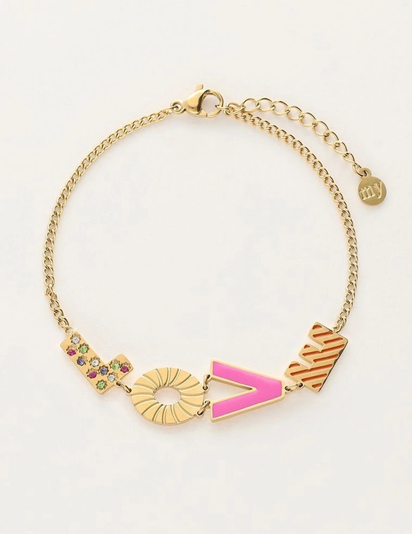 My Jewellery Armband love pink MJ10191