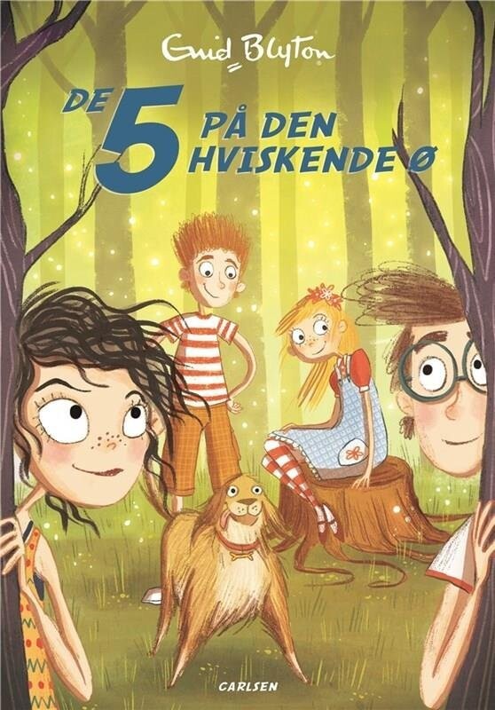 De 5 - Nr20 - De 5 På Den Hviskende Ø - Enid Blyton - Bog