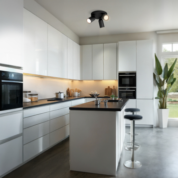 Philips triospot Pongee zwart