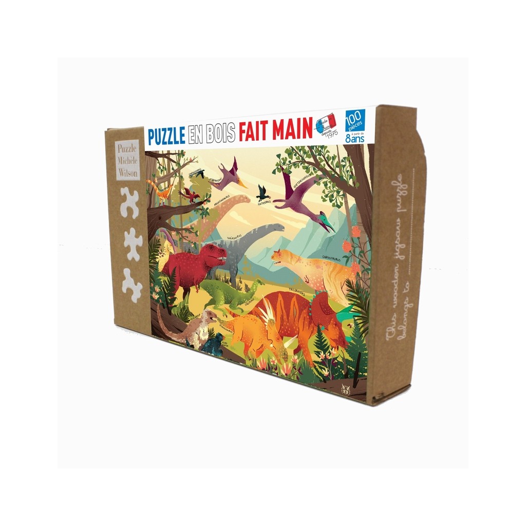 Puzzle - Jurassique - 100 Pièces