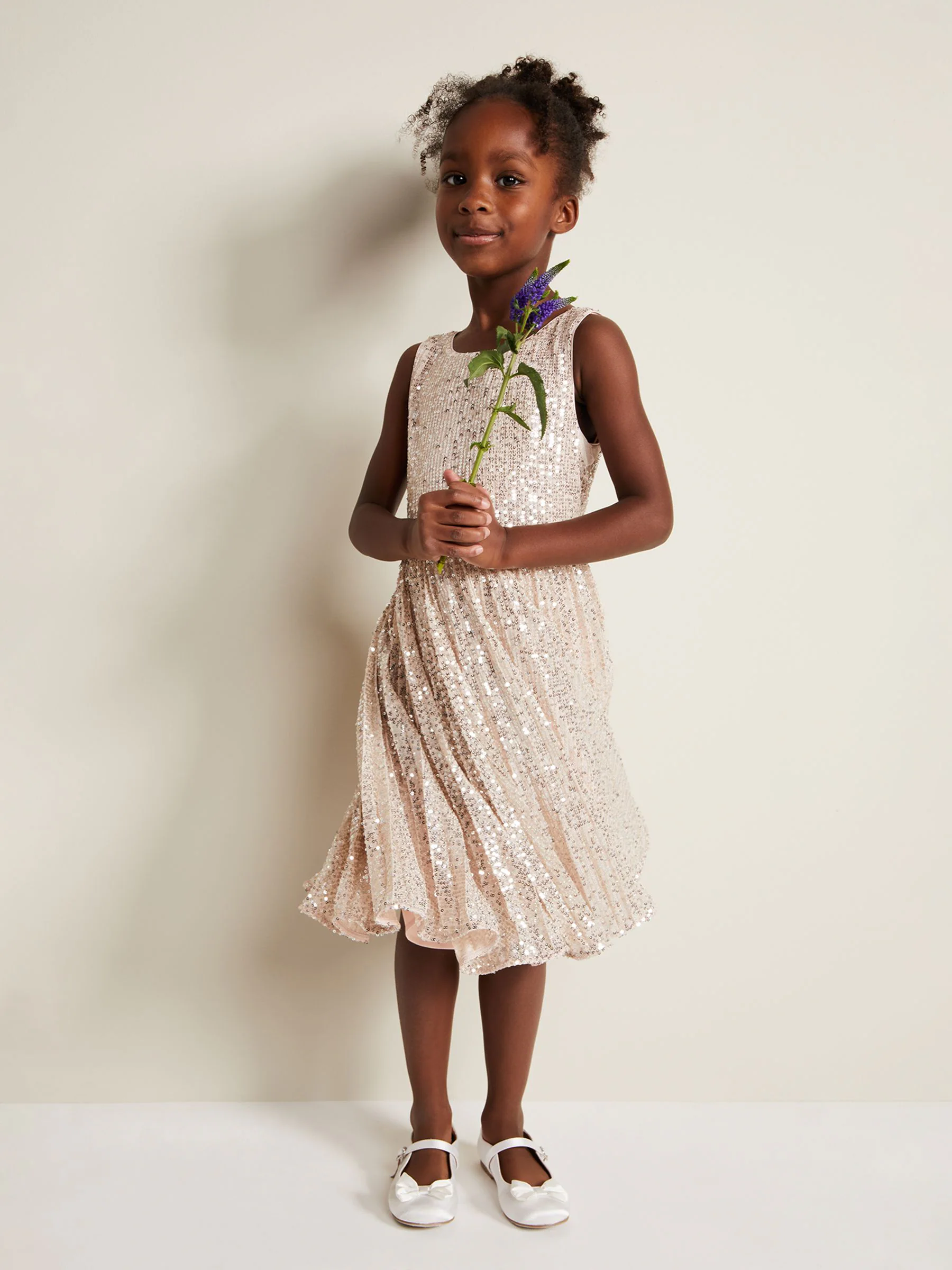 Phase Eight Tiana Sequin Pleat Dress