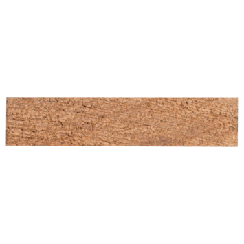 Schaaflat hardhout 9x44 mm, lengte 270 cm