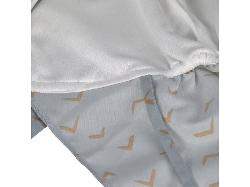 Lässig Sonnenhut Flap Jags – Light Blue Gr. 43-45 cm Mit extra langem Nackenschutz und feuchtigkeitsregulierendem Futter